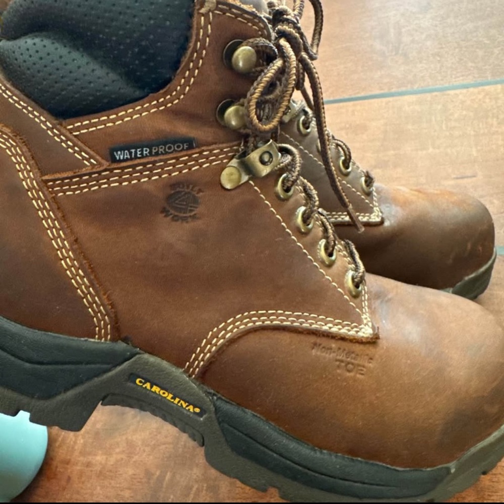 Carolina Waterproof Brown Work Boots